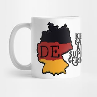 Keep Calm And Support Germany Mug